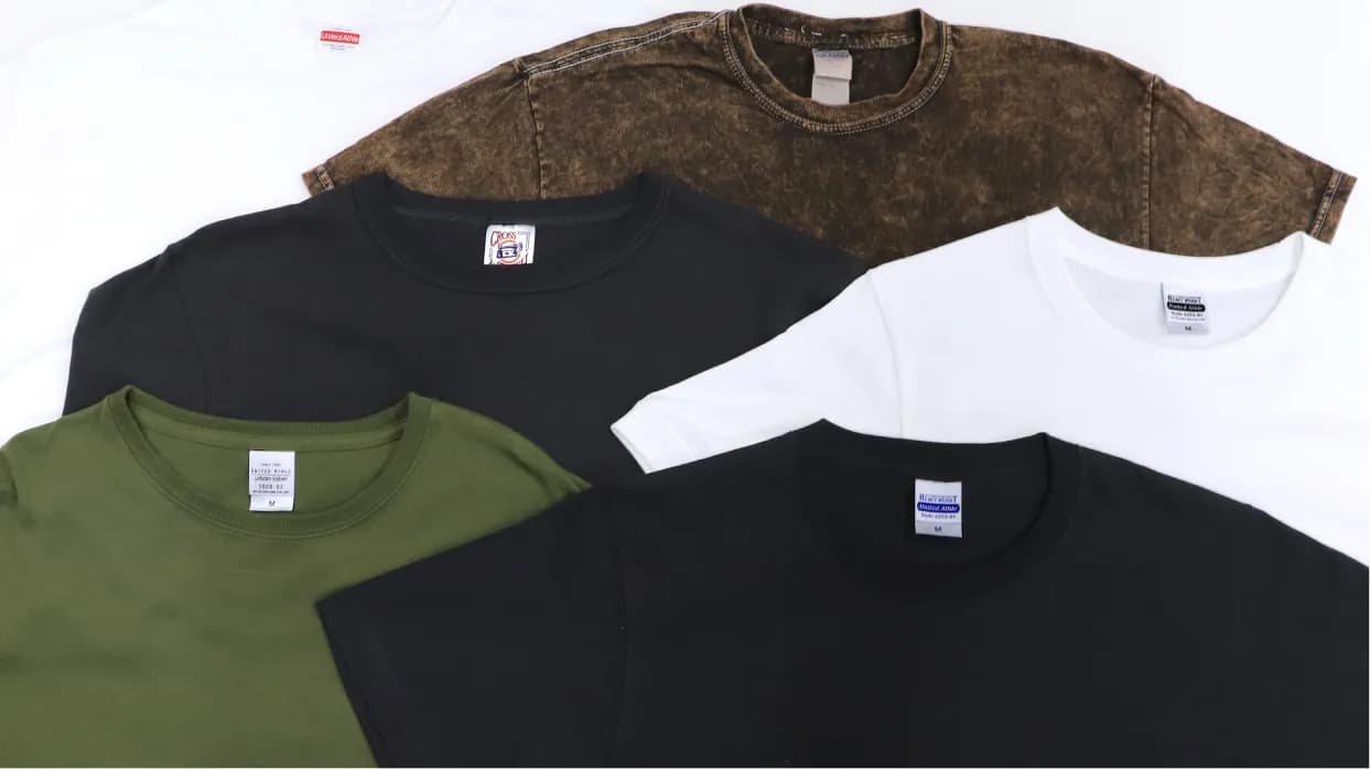 定番だけじゃない!おすすめTシャツ。